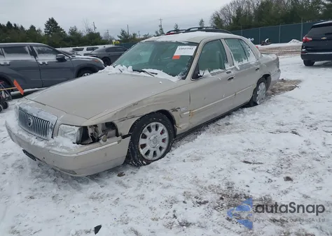 2007 Mercury Grand Marquis Ls from USA, damaged, VIN 2MEHM75V17X631791